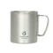 belmont BM-502 Titanium Double-walled Mug 450ml (Renewal) 雙層摺柄鈦杯